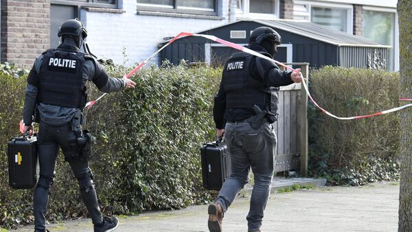 Полиция Нидерландов после вооруженного нападения в Утрехте - Sputnik Беларусь