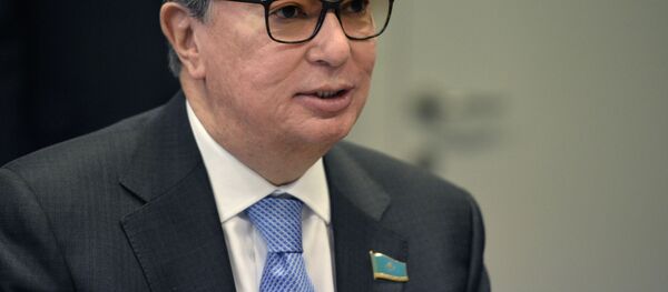 Президент Республики Казахстан Касым-Жомарт Токаев Президент Республики Казахстан Касым-Жомарт Токаев - Sputnik Беларусь