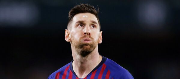Футболист Барселоны Лионель Месси - Sputnik Беларусь