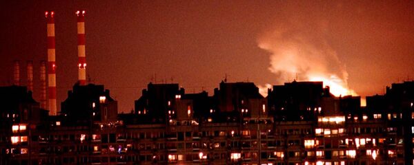 Белград в огне, 24 марта 1999 года - Sputnik Беларусь