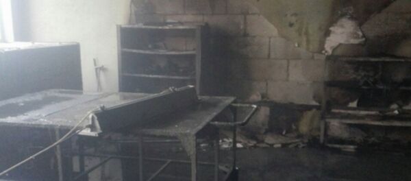 В Лиде горел цех по производству стеклопластиковых изделий - Sputnik Беларусь