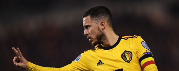 Игрок сборной Бельгии Эден Азар - Sputnik Беларусь