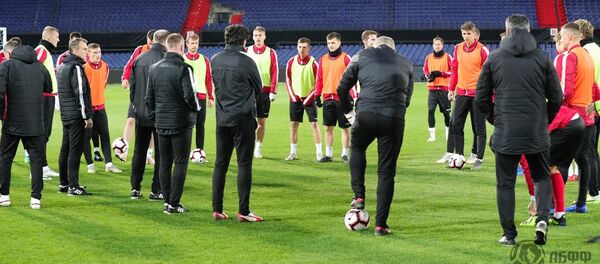 Футболисты сборной Беларуси - Sputnik Беларусь