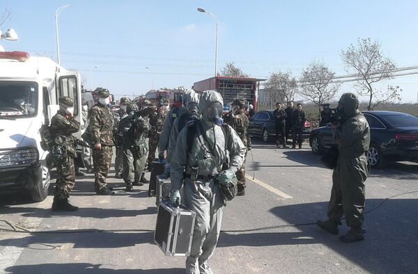 Более 600 человек пострадало в результате взрыва на химзаводе в Китае - Sputnik Беларусь