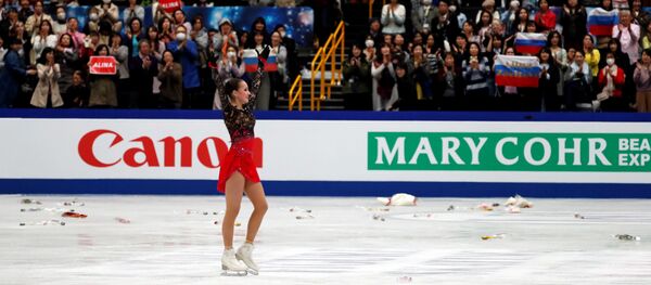 Российская фигуристка Алина Загитова  - Sputnik Беларусь