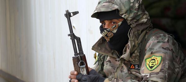 Боец в Сирии - Sputnik Беларусь