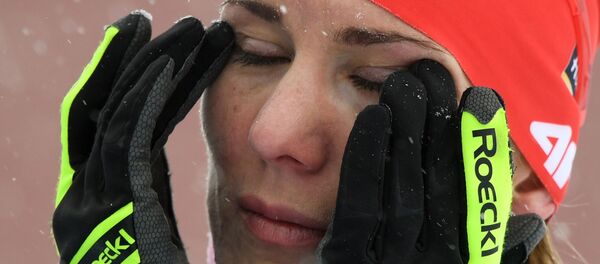 Словацкая биатлонистка Анастасия Кузьмина Словацкая биатлонистка Анастасия Кузьмина - Sputnik Беларусь