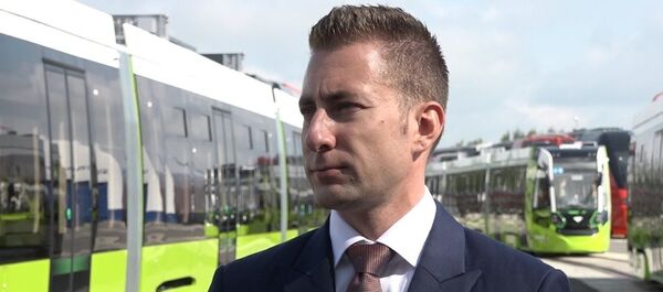 Директор предприятия Штадлер Минск Филипп Бруннер - Sputnik Беларусь