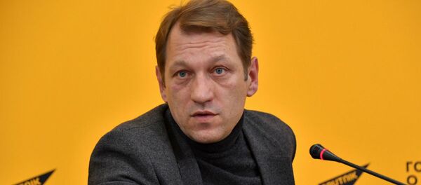 Намеснік галоўнага рэдактара МІА Россия сегодня Андрэй Благадыранка Намеснік галоўнага рэдактара МІА Россия сегодня Андрэй Благадыранка - Sputnik Беларусь