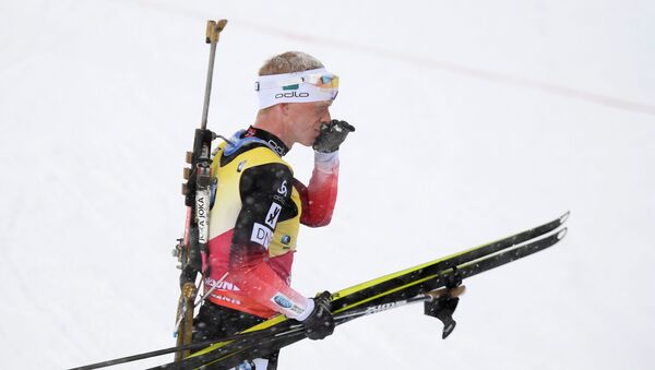 Норвежский биатлонист Йоханнес Бё  - Sputnik Беларусь