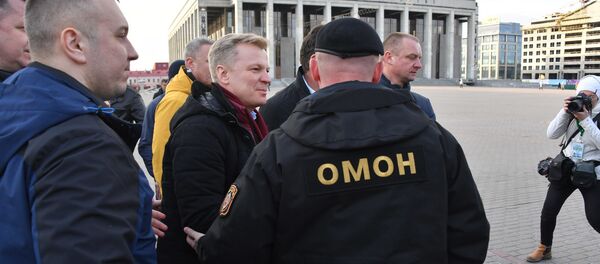 Задержание оппозиционеров в Минске - Sputnik Беларусь