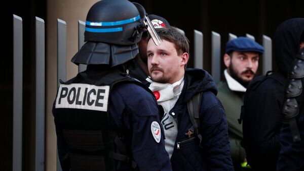 Французские полицейские, архивное фото - Sputnik Беларусь