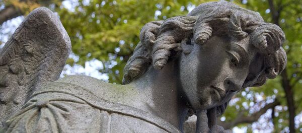 Памятник на кладбище, архивное фото - Sputnik Беларусь