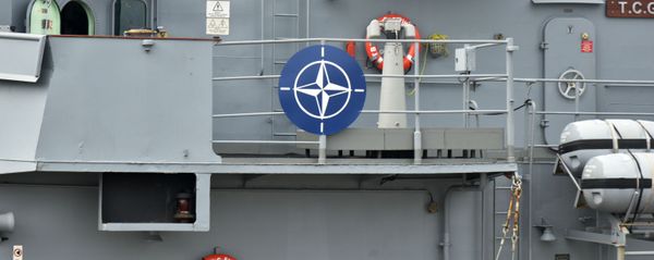 Турецкий фрегат Fatih, прибывший с группой кораблей НАТО - Sputnik Беларусь