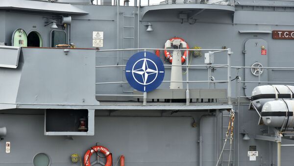 Турецкий фрегат Fatih, прибывший с группой кораблей НАТО - Sputnik Беларусь