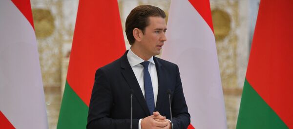 Федеральный канцлер Австрийской Республики Себастьян Курц - Sputnik Беларусь