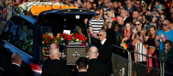 Фанаты The Prodigy проводили Кита Флинта в последний путь - Sputnik Беларусь