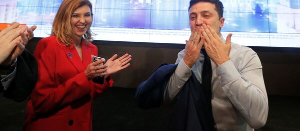 Кандидат в президенты Украины Владимир Зеленский - Sputnik Беларусь