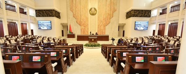 Авальная зала пасля рамонту Авальная зала пасля рамонту - Sputnik Беларусь