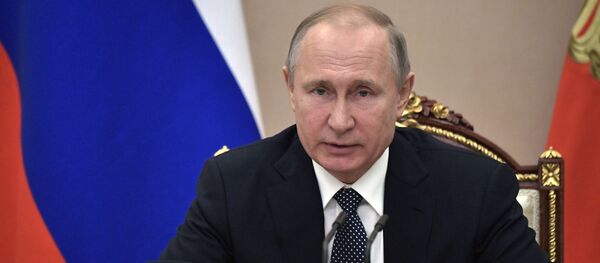 Прэзідэнт Расіі Уладзімір Пуцін Прэзідэнт Расіі Уладзімір Пуцін - Sputnik Беларусь