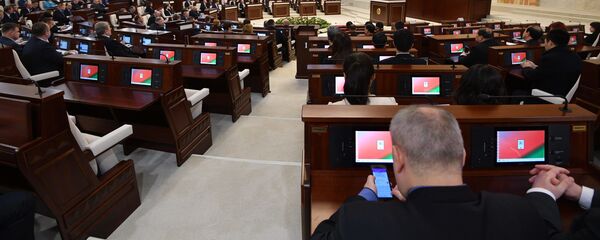 Пасяджэнне Палаты прадстаўнікоў Пасяджэнне Палаты прадстаўнікоў - Sputnik Беларусь