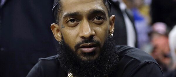 Рэпер Эрмис Асгедом (Nipsey Hussle)   - Sputnik Беларусь