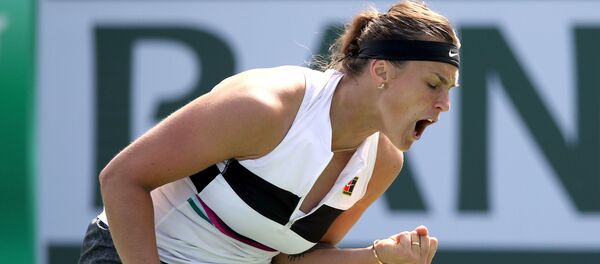 Белорусская теннисистка Арина Соболенко Белорусская теннисистка Арина Соболенко - Sputnik Беларусь