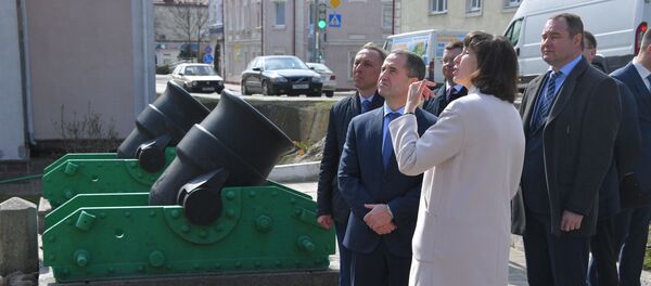 Михаил Бабич в Кобрине - Sputnik Беларусь