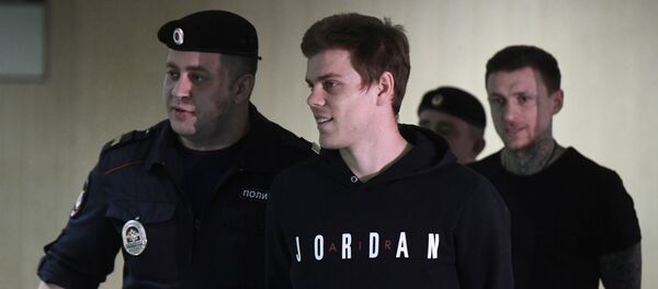 Футболисты Александр Кокорин - Sputnik Беларусь