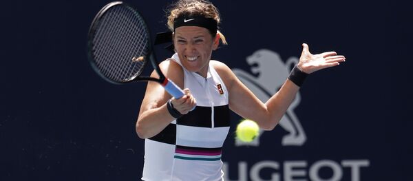 Беларуская тэнісістка Вікторыя Азаранка Беларуская тэнісістка Вікторыя Азаранка - Sputnik Беларусь