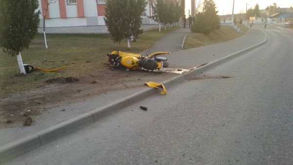 Мотоциклист попал в аварию в Глубоком - Sputnik Беларусь