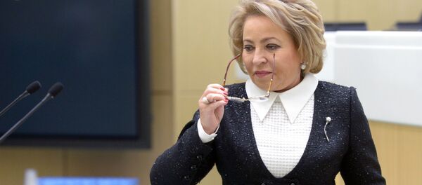 Председатель Совета Федерации РФ Валентина Матвиенко - Sputnik Беларусь