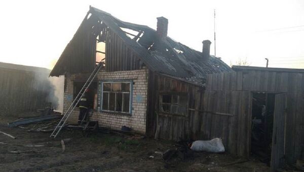 Пожар в Сенненском районе - Sputnik Беларусь