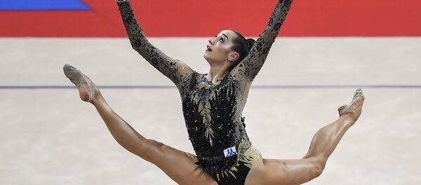 Белорусская гимнастка Екатерина Галкина, архивное фото - Sputnik Беларусь
