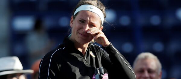 Азаранка не змагла завяршыць фінальны матч у Мантэрэі і саступіла Мугурусе - Sputnik Беларусь