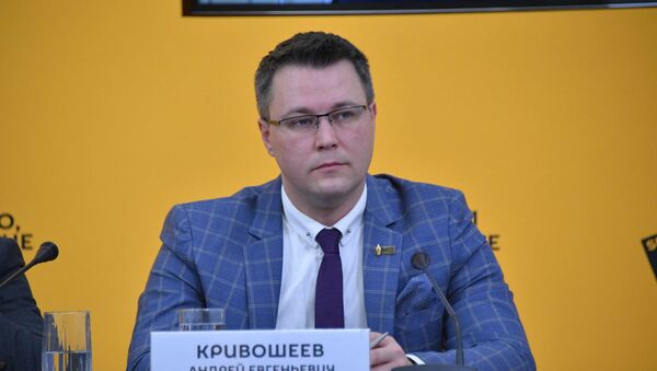 Председатель Белорусского союза журналистов Андрей Кривошеев - Sputnik Беларусь