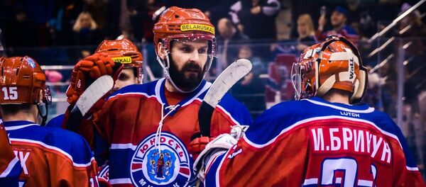 Игроки ХК Юность - Sputnik Беларусь
