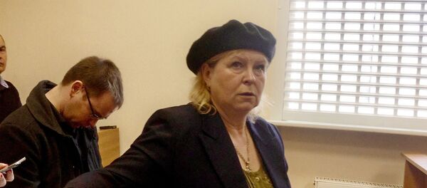 Светлана Коржич в зале суда - Sputnik Беларусь