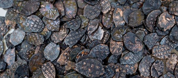 Клад монет, архивное фото - Sputnik Беларусь
