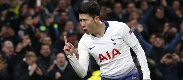 Нападающий ФК Тоттенхэм Сон Хын Мин - Sputnik Беларусь