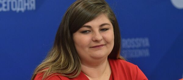 Руководитель фонда Тотальный диктант Ольга Ребковец - Sputnik Беларусь