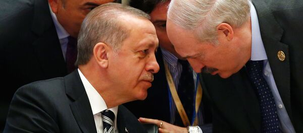 Реджеп Таийп Эрдоган и Александр Лукашенко - Sputnik Беларусь
