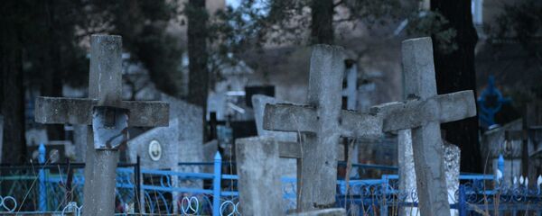 Кресты на кладбище Кресты на кладбище - Sputnik Беларусь