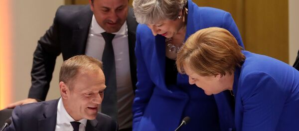 Внеочередной саммит лидеров Европейского Союза для обсуждения Brexit в Брюсселе, Бельгия, 10 апреля 2019 года - Sputnik Беларусь