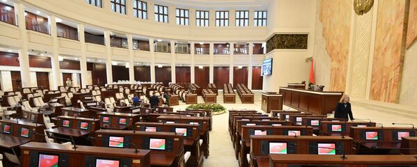 Авальная зала пасля рамонту Авальная зала пасля рамонту - Sputnik Беларусь