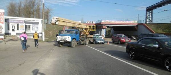 Место ДТП в Витебске - Sputnik Беларусь