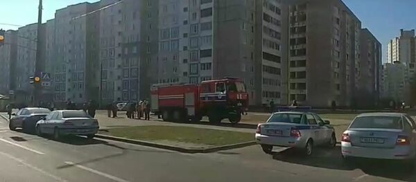 Поликлинику эвакуировали в Минске, видео Поликлинику эвакуировали в Минске, видео - Sputnik Беларусь