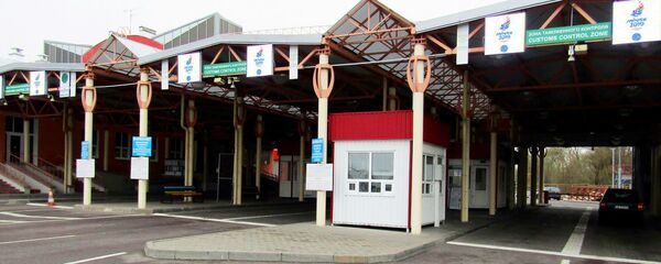 Пункты пропуска на белорусской границе оснастили электронными табло - Sputnik Беларусь