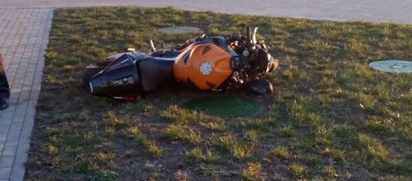 Мотоцикл нарушителя - Sputnik Беларусь