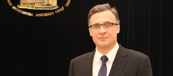 Посол Беларуси в Турции Андрей Савиных - Sputnik Беларусь